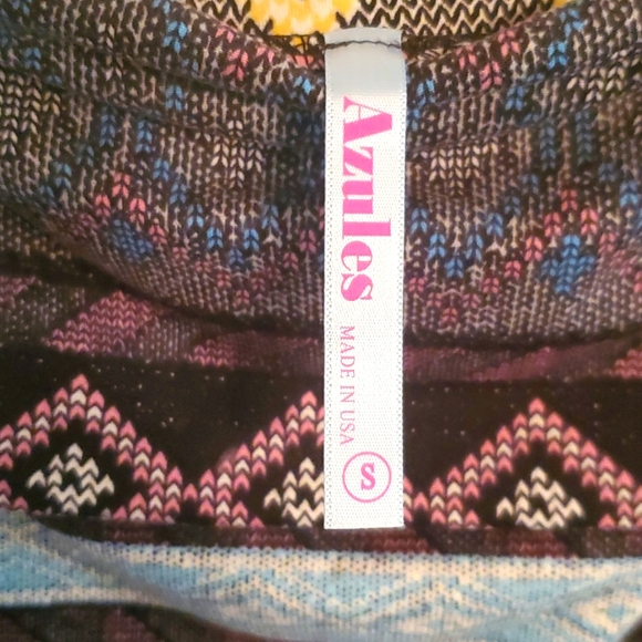 Women's Geometric Pattern Maxi Skirt - Picture 4 of 4